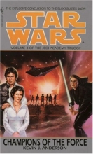 Cover art for Champions of the Force: Star Wars (Jedi Academy #3)