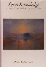 Cover art for Love's Knowledge: Essays on Philosophy and Literature