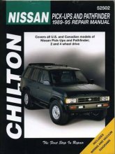 Cover art for Nissan Pick-ups and Pathfinder, 1989-95 (Chilton Total Car Care Series Manuals)