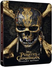 Cover art for Pirates of the Caribbean: Dead Men Tell No Tales (Steelbook Blu Ray)