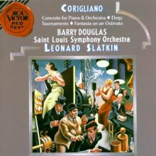 Cover art for Corigliano: Piano Concerto / Elegy / Tournaments / Fantasia