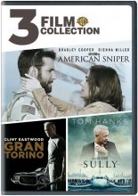 Cover art for 3FF: AmericanSniper/GranTorino/Sully (DVD)