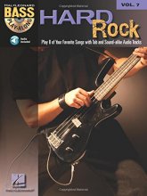 Cover art for Hard Rock: Bass Play-Along Volume 7