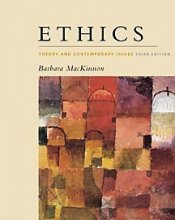 Cover art for Ethics: Theory and Contemporary Issues, 3rd edition.