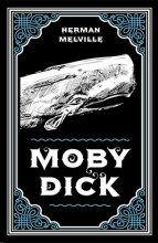 Cover art for Moby Dick Herman Melville Classic Novel (Travel and Adventure, Captain Ahab, Whaling, Sailing and Fishing Tale), Ribbon Page Marker, Perfect for Gifting
