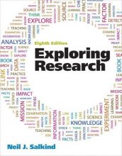 Cover art for Exploring Research (8th Edition)