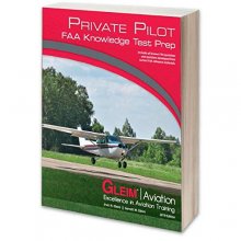 Cover art for Gleim 2017 Private Pilot Knowledge Test Prep Book