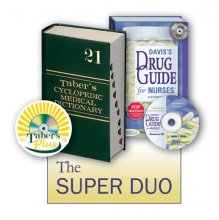 Cover art for Tabers:Pkg: Tabers 21st Index & Deglin DG 11th w CD