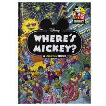 Cover art for Disney - Where's Mickey Mouse - A Look and Find Book Activity Book - PI Kids