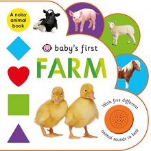 Cover art for Baby's First Sound Book: Farm: A sound book