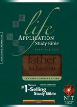 Cover art for Life Application Study Bible NLT, Personal Size, TuTone (The Lord's Prayer Edition) (Life Application Study Bible, Personal Size: Nltse)