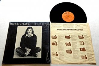 Cover art for Michael Franks THE ART OF TEA - Reprise Records 1975 - USED Vinyl LP Record - 1975 Pressing - Mr. Blue - Jive - Monkey See-Monkey Do - Nigtmoves