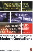 Cover art for The New Penguin Dictionary of Modern Quotations (Penguin Reference Books)