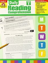 Cover art for Daily Reading Comprehension, Grade 6