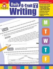 Cover art for Evan-Moor Daily 6-Trait Writing, Grade 8
