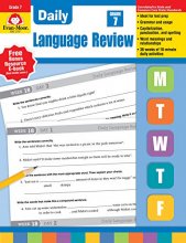Cover art for Evan-Moor Building Spelling Skills, Grade 7 Teacher's Edition - Supplemental Teaching Resource Workbook & Spelling Lists (Daily Language Review)