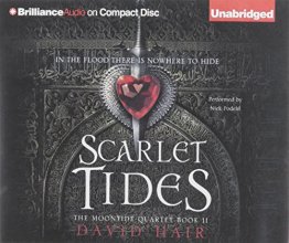 Cover art for Scarlet Tides (The Moontide Quartet)