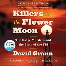 Cover art for Killers of the Flower Moon: The Osage Murders and the Birth of the FBI