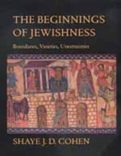 Cover art for The Beginnings of Jewishness: Boundaries, Varieties, Uncertainties