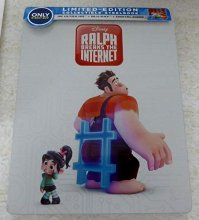 Cover art for Ralph Breaks the Internet (Limited Edition Steelbook) (4K Ultra+Blu-Ray+Digital)