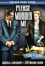 Cover art for Film Noir Double Feature: Please Murder Me / A Life At Stake
