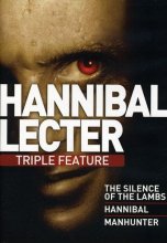 Cover art for Hannibal Lecter Triple Feature (Silence of the Lambs / Hannibal / Manhunter)