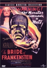 Cover art for The Bride of Frankenstein 