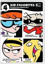 Cover art for 4 Kid Favorites Cartoon Network: Hall of Fame Number 3 (DVD)