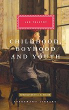 Cover art for Childhood, Boyhood, and Youth (Everyman's Library Classics Series)