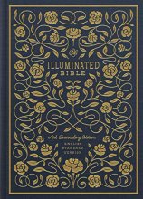 Cover art for ESV Illuminated Bible, Art Journaling Edition (Cloth over Board, Navy)