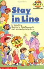 Cover art for Stay in Line (Hello Math Reader, Level 2, Kindergarten-Grade 2)