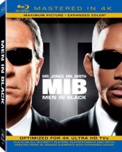 Cover art for Men in Black (Mastered in 4K) (Blu-ray + UltraViolet)