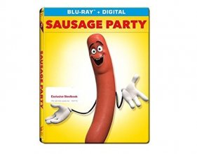Cover art for Sausage Party Exclusive Steelbook (Blu Ray + Digital HD)