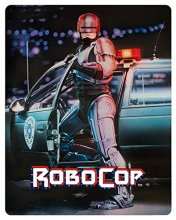 Cover art for Robocop - Theatrical Cut + Director's Cut Limited Edition Steelbook [Blu-ray]