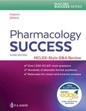 Cover art for Pharmacology Success: NCLEX®-Style Q&A Review (Davis's Q&a Success)