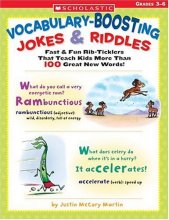 Cover art for Vocabulary-Boosting Jokes & Riddles: Fast & Fun Rib-Ticklers That Teach Kids More Than 100 Great New Words!