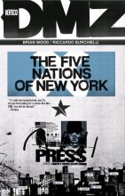 Cover art for DMZ Vol. 12: The Five Nations of New York