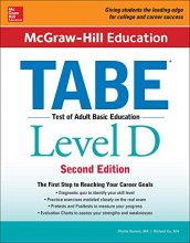 Cover art for McGraw-Hill Education TABE Level D, Second Edition