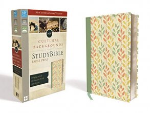Cover art for NIV, Cultural Backgrounds Study Bible, Large Print, Leathersoft, Green, Red Letter Edition: Bringing to Life the Ancient World of Scripture
