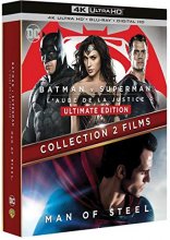 Cover art for Batman v Superman: Dawn Of Justice UE (Steelbook/Blu-Ray + DVD) (BD)