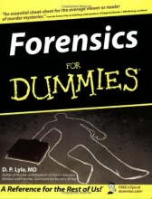 Cover art for Forensics For Dummies