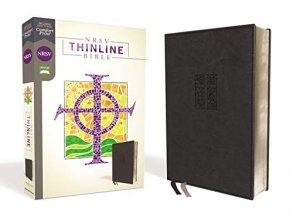 Cover art for NRSV, Thinline Bible, Leathersoft, Black, Comfort Print