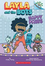 Cover art for Happy Paws: A Branches Book (Layla and the Bots)