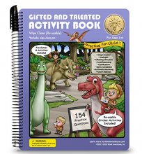 Cover art for Gifted and Talented Test Preparation: WIPE CLEAN (RE-USABLE) OLSAT Workbook for Children Ages 3-6; Pre-school and Kindergarten Prep Book; Gifted and Talented Test Prep.