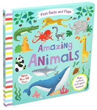Cover art for First Facts and Flaps: Amazing Animals