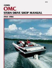 Cover art for Clymer OMC Stern Drive Shop Manual, 1964-1986