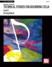 Cover art for Technical Studies for Beginning Cello, Level 1