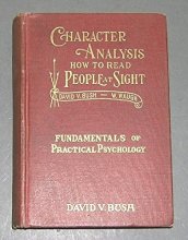 Cover art for Character Analysis   --  How to Read People at First Sight