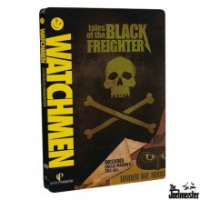 Cover art for Watchmen - Tales of the Black Freighter DVD (in limited edition SteelBook case)