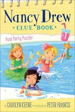 Cover art for Pool Party Puzzler (Nancy Drew Clue Book #1)